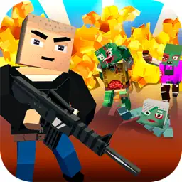 Blocky Zombie Shooter Survival