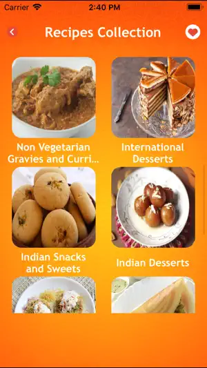 Hindi recipes - Indian Food