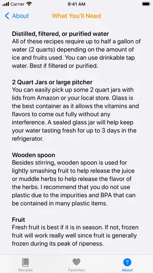 Fruit Infused Water Recipes