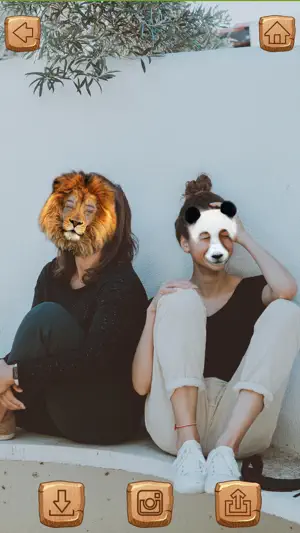 Animal Face Selfie Editor