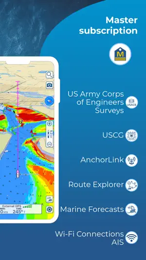 Aqua Map - Mobile Chartplotter