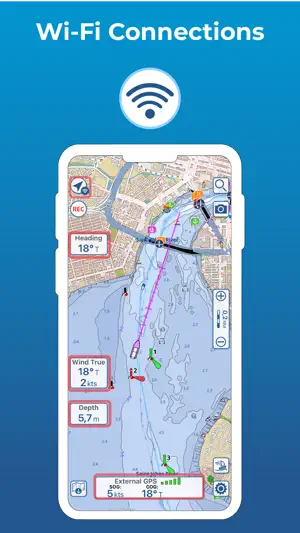 Aqua Map - Mobile Chartplotter