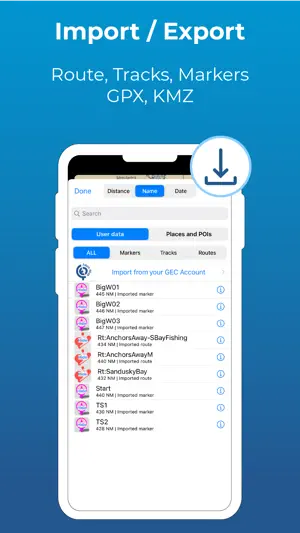 Aqua Map - Mobile Chartplotter