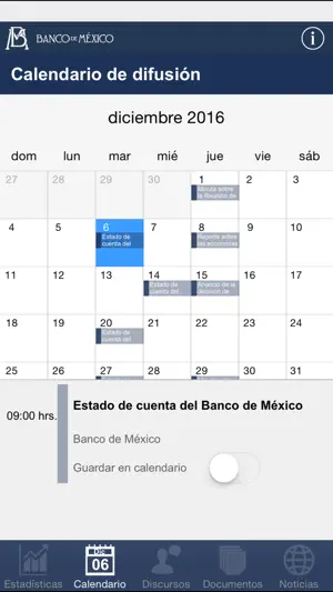 Banxico al día para iPhone