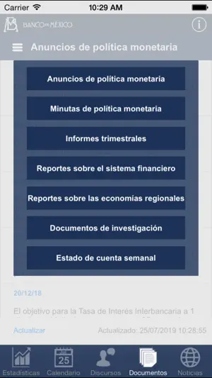 Banxico al día para iPhone