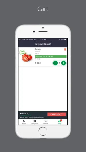 Mybag -Grocery & Food Delivery